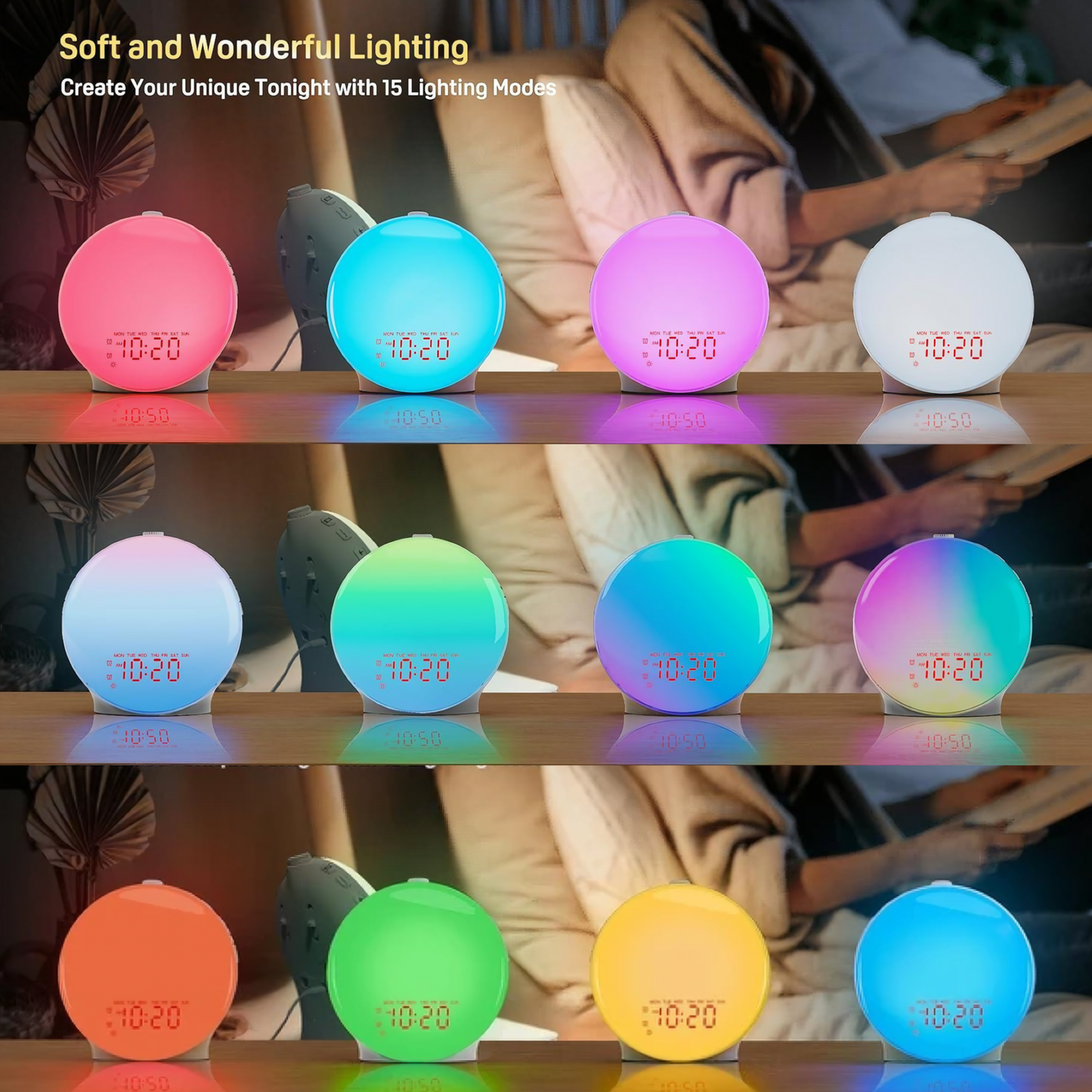 Sunrise/Sunset Digital Clock