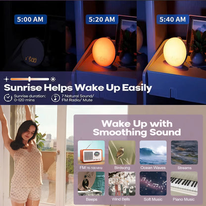 Sunrise/Sunset Digital Clock